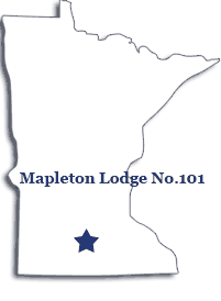 Mapleton, Minnesota ~ Mapleton Lodge No.101